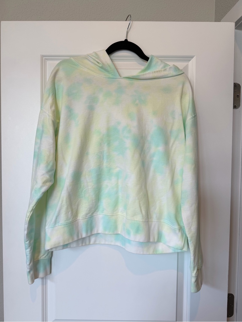Danskin Pastel Green Tie-Dye Hoodie Sweatshirt - Women